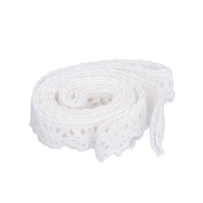 Lace Ribbon Cotton Thread 20 Yards White Decorative Accessories for  Clothing Gift Decoration