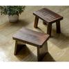Modern Minimalist Solid Wood Stool, Small Square Low Bench, Home Shoe Changing Stool for Entryway Living Room Tea Table