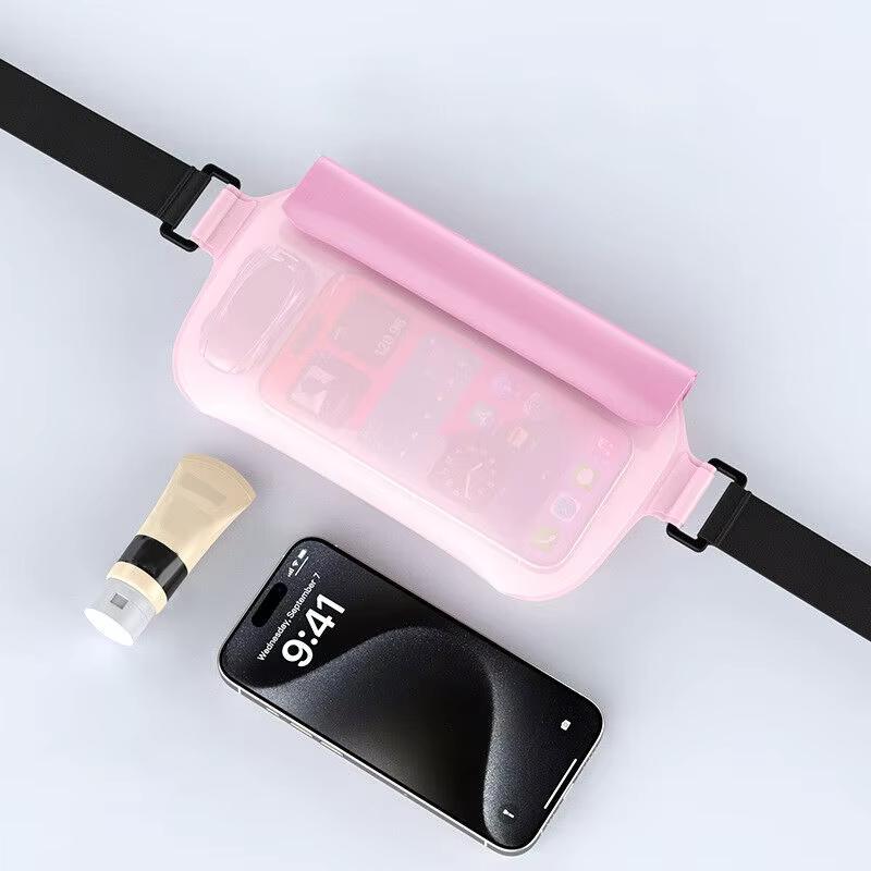 Waterproof Swimming Bag for Skiing, Drifting, Diving, Shoulder Bag, Waist Bag, Underwater Phone Bag, Beach Swimming Protection