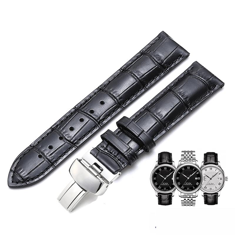 

Genuine Leather Watchband for Tissot Le Locle T41 T006 PRC200 Watch Strap 18 19 20 22mm Wrist Bracelet 1853 Band Free Shipping 18mm
