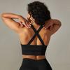 Sports Gym Bra Exercise Padded Yoga Sportswear Active Training Women Lifting Clothes Fitness Workout Push Up Crop Top