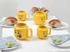 Room Copenhagen LEGO Ceramic Mug, Large, Happy Boy, Bright Yellow, 41460806
