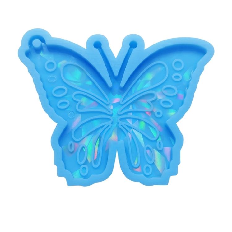 Schmuck Gießform, Silikon Anhänger Harzform Holografischer Schlüsselanhänger Harzform