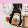 Adorable Cartoon Nylon Backpack For Kids With Large Capacity And Breathable Design