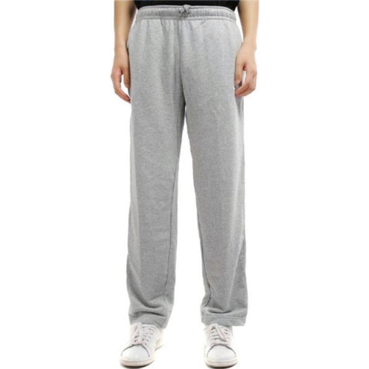 Nike Knitted Sweatpants Men's Gray Moderate Straight Fit Pants 804400-063