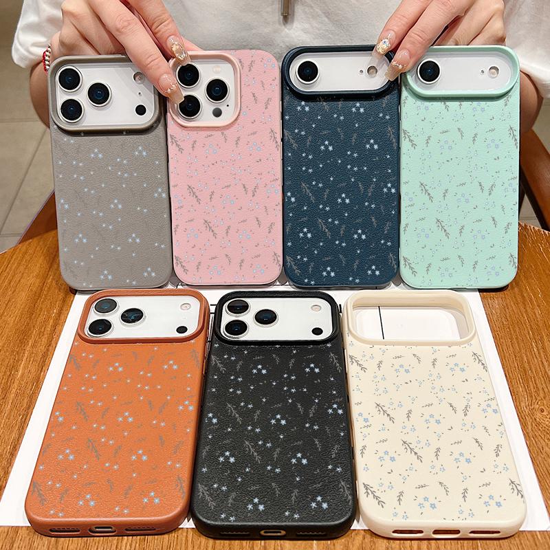 Azure Floral Pattern Flowers TPU Case For iPhone 17 Pro Max Air 16e 15 14 13 Full Protection Soft Silicone TPU Back Cover