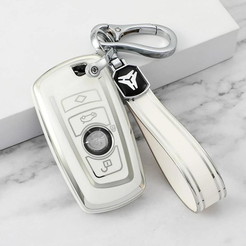Car Remote Key Case Cover for BMW F30 F10 F20 F18 F25 M3 M4 E34 E36 1 3 5 7 Series X1 X3 X4 X5 TPU Shell Accessories
