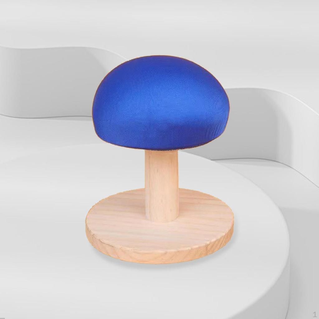 Round Ironing Stool Auxiliary Tool Iron Board with Base for Shirts Collars
