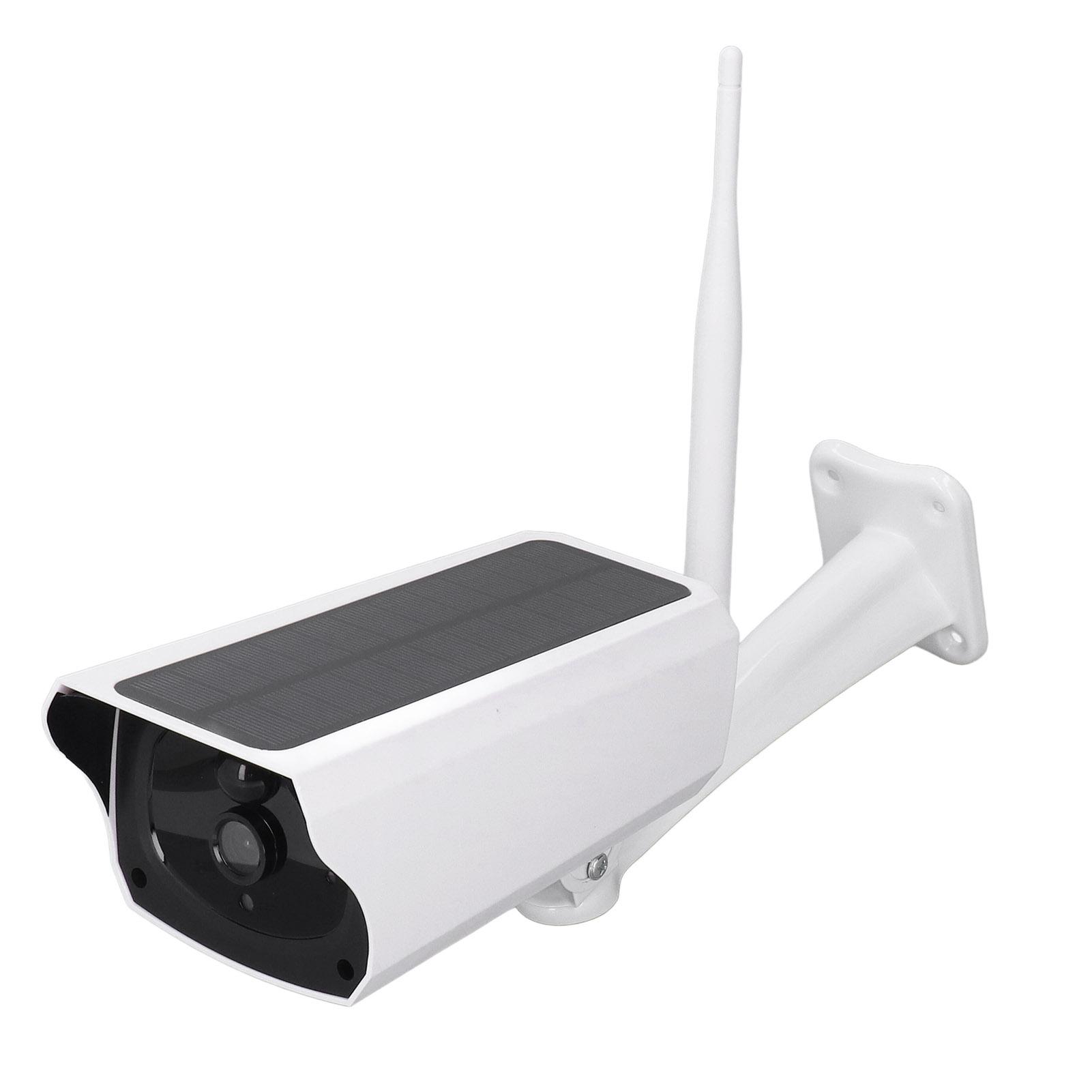 

Solar Powered Security Camera 1080P 2MP Night Vision PIR Motion Detection Two Way Audio IP67 Waterproof for Outdoor