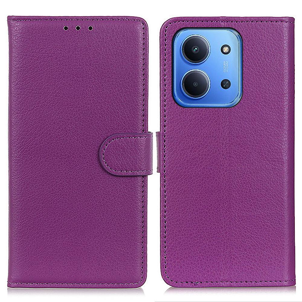

Для Xiaomi Redmi 15C 5G (Європа) (173 мм)/15C 4G (Європа) (173 мм) Чохол-гаманець Шкіряний чохол для телефону з поліуретану Текстура лічі F