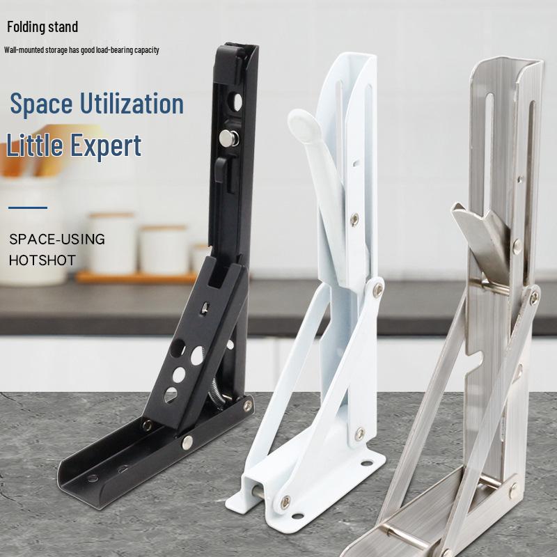 Heavy Duty Stainless Steel Folding Triangle Wall Support Bracket