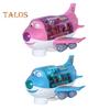 Electric Airplane Toy with Music Light 360 Degrees Rotation Intelligent Obstacle Avoidance Kids Stunt Plane Toy Toddler Boys Girls Gift