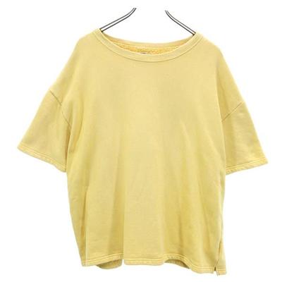 NAISSANCE Short Sleeve Sweat Trainer L Yellow Men's Used