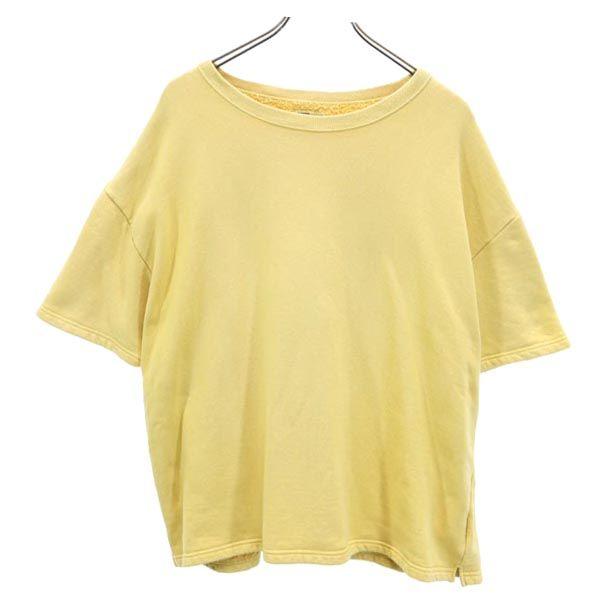 

NAISSANCE Short sleeve sweat trainer L Yellow Men s Used