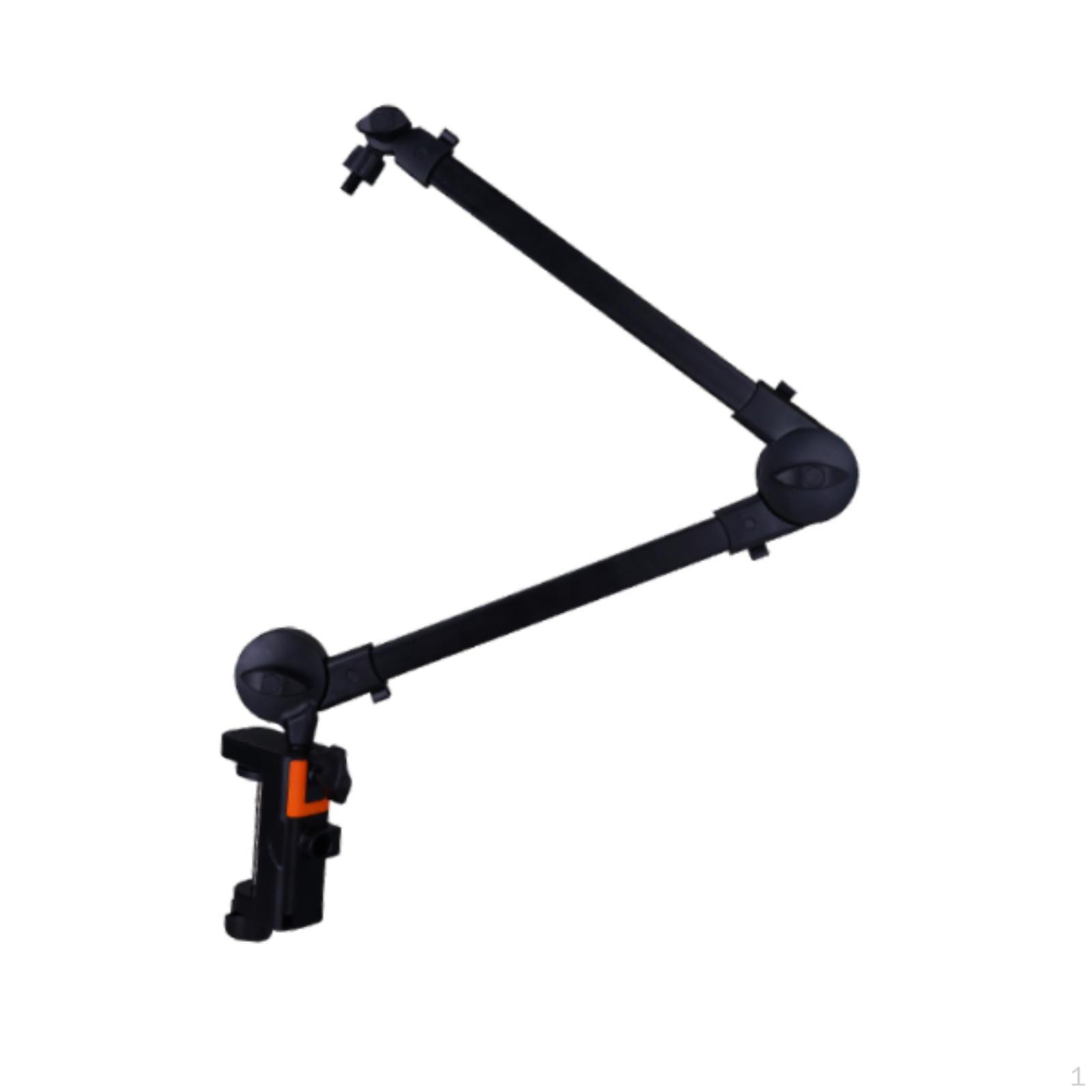 

Arm Heavy Duty Sturdy Convenient 360° Rotation Mic for Podcasting Studio Broadcasting Music without clip