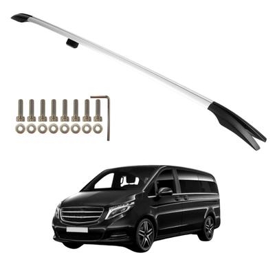Barras de techo MERCEDES W639 W447 VITO VIANO EXTRALARGO L3 CROMO