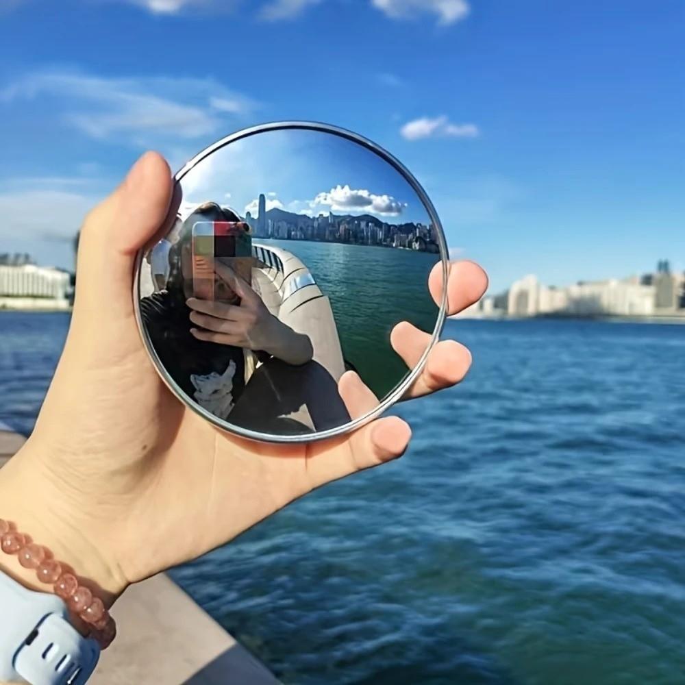 Wide-angle Lens Travel Reflective Mirror Portable Group Photo Mirror Convex Mirror Social Media