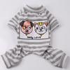 Cat Autumn and Winter Home Clothes, Dog Air-conditioned Clothes, Pet Dog, Cat Couple Supplies, Pajamas, Puppy
