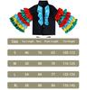 Kids Ethnic Style Dance Peacock Masquerade Halloween Cosplay Costumes Girls Stage Party Performance Dress Up Outfit