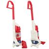 Vacuum Cleaner Toy Red Easy To Grip Detachable Working Suction Toy for Kids Over 3 Yeas Old