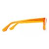 Full Rim Square Transparent Orange Smartbuy Collection Citrus 94750s C4 Fashion Unisex Sunglasses
