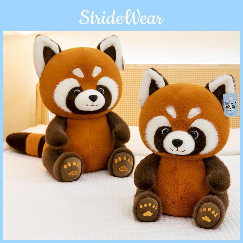 Animal Simulation Raccoon Cartoon Plush Doll Kids Birthday Gift Decoration Home