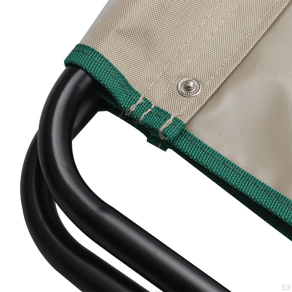 Kempingová stolička Skládací židle Přenosná Kompaktní Odolná Podnožka Kemp pro BBQ Venkovní akce