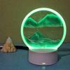 TLAKEHO 3D Dynamic Quicksand Art LED Night Light