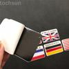 Cotochsun Car-Styling National Flag Sticker case For Kia Ceed Mohave OPTIMA Carens Borrego CADENZA Picanto SHUMA