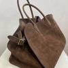 Cross-border Hot Selling Handbag Tote Bag Simple Large Capacity Commuter Briefcase Retro Waterproof Factory Direct Sale