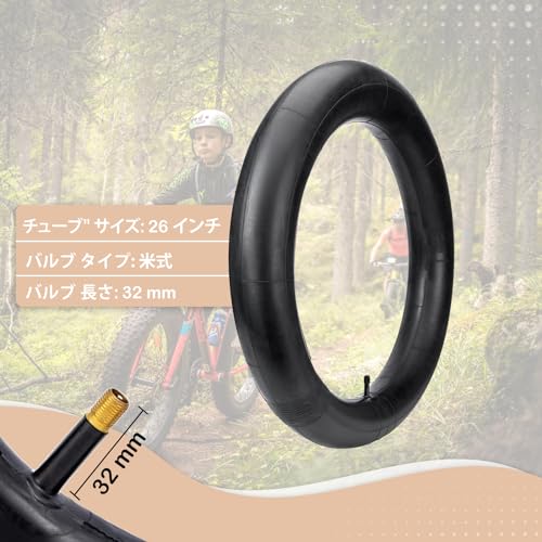 MOHEGIA 26x4.0" Fat Tire Set - Foldable Replacement MTB Bicycle Tire, Tube, and Tire Levers - Suitable for Snow, Mountain, Electric Bikes, and Tricycl