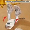 1pc Shoe Dryer, Boot Dryer, Portable Multifunctional Folding Temperature Control Timing Ultraviolet, Eliminate Odors, Suitable For All Kinds Of Shoes