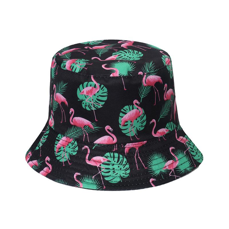 Sweet And Hat Cool Style Printing Womens Sunshade Fishermans Hatscaps
