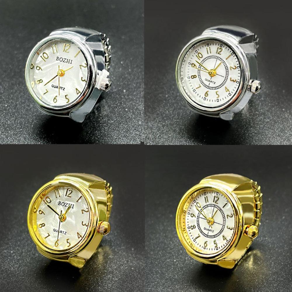 Unisex Couple Rings Finger Love Watches Fashion Party Quartz Watches Jewelry Gift