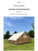 Windproof PVC Inflatable Tent for 3-4 People with Thickened Air Columns