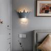 Girl Bedside Lamps Crystal Pendant Crown Wall Lamp Modern Luxury Children's Bedroom Princess Room Decor Night Lights Wall Light