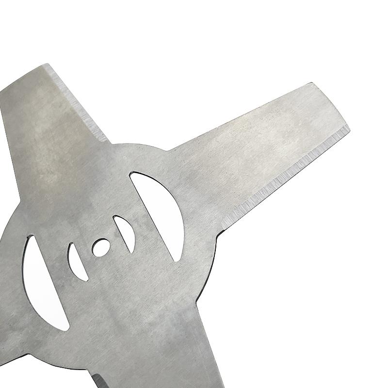 Garden Power Tools Parts Accessories Electrical Grass Trimmer Blade 4Teeth Metallic Plate