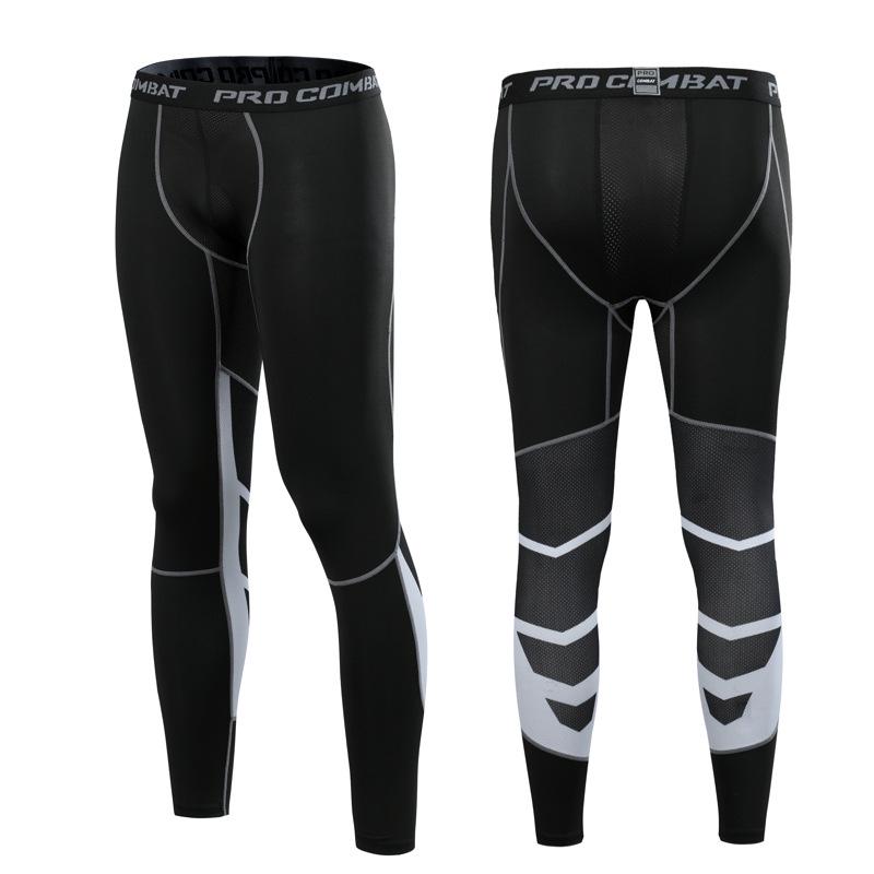 Men's Quick-Dry Sports Tights for Basketball, Football, Running, and Fitness