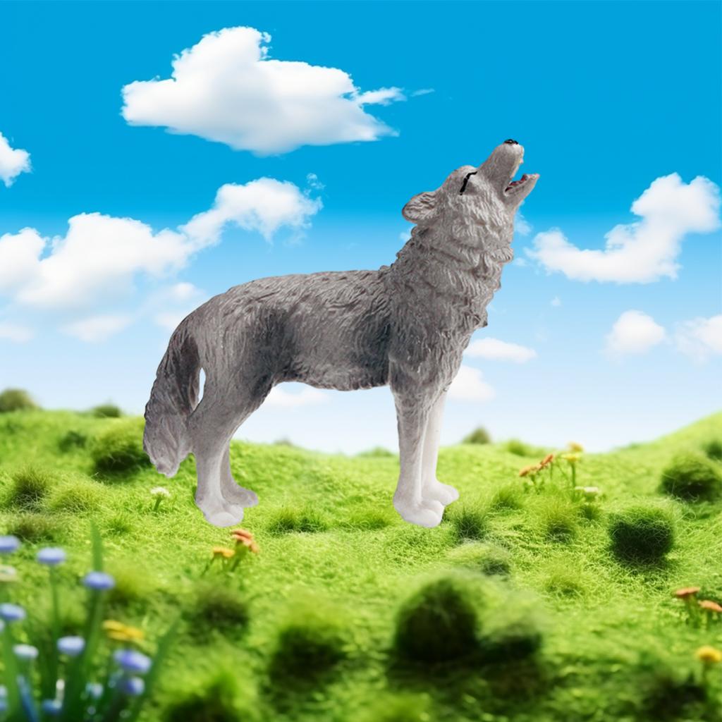 Animal Figurine Realistic Alpaca Goat Deer Ostrich Horse Forest Woodland Creatures Figure Kids Educational Wild Animal Toy