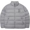 Down Jacket Short Men's Silver 3ADJB0726-43GRL