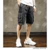 Men's workwear denim shorts 2026 new summer thin loose large size mid-length pants trendy wear-resistant five-point pants