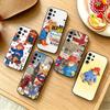 Cute P-Paddington Bear Phone Case For Samsung S25,S24,S21,S22,S23,S30,Ultra,S20,Plus,Fe,Note,10,9,5G Black Cover