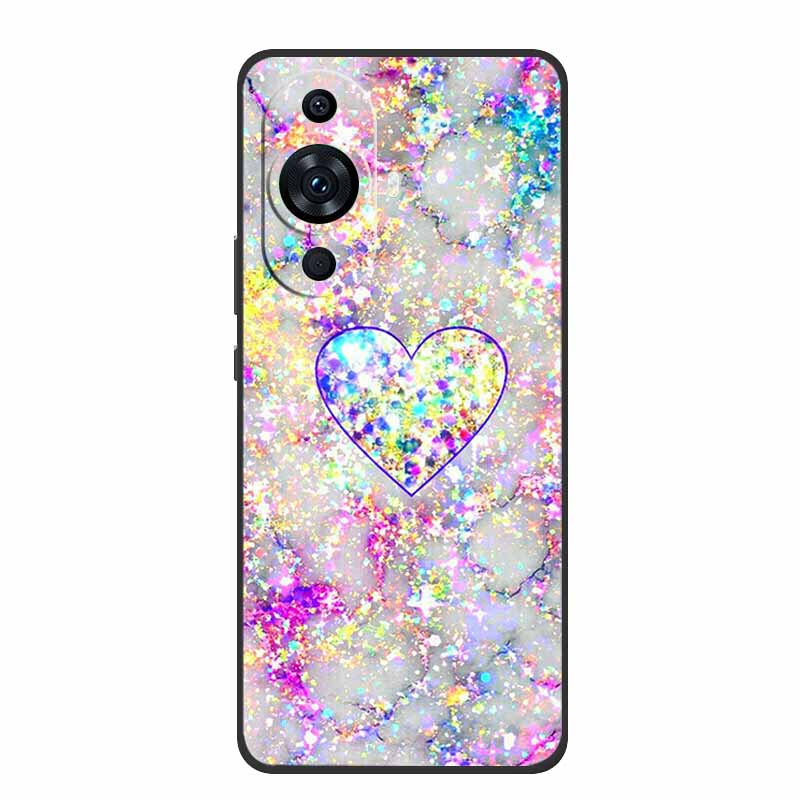 Phone Case For Huawei Nova 12s Back Cover Case Shockproof Black Silicone Soft Funda For Huawei Nova 12s Case Nova12s 6.7" Coque