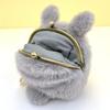 Sun Arrow My Neighbor Totoro Fluffy Clasp Purse, Large Totoro 967839