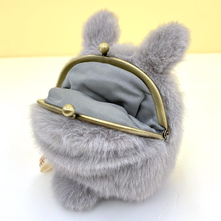 Sun Arrow My Neighbor Totoro Fluffy Clasp Purse, Large Totoro 967839