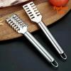 1/2Pcs Stainless Steel Fish Scale Knife with Sawtooth Edge for Scale Scraper Boning Filleting - Kitchen Fish Cleaning Tool