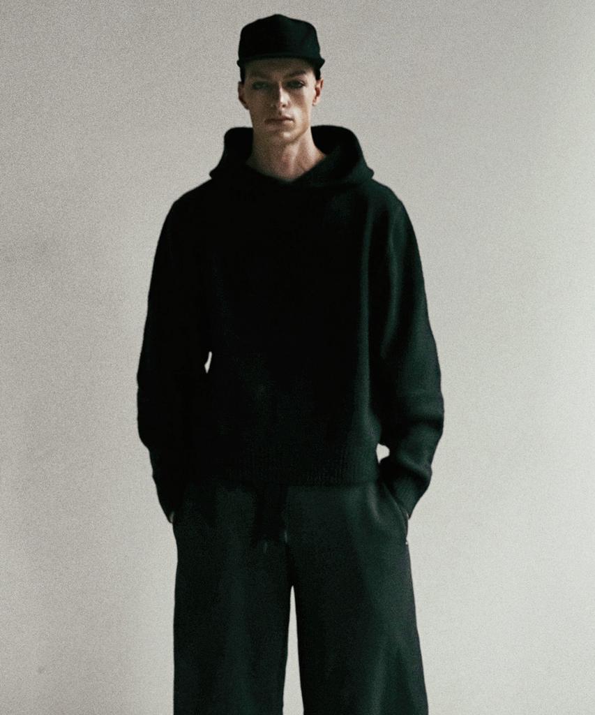 Bs Heavy Wool Hood - Black