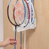Racket Storage Rack Non Perforated Door Rear Rack Home Storage Hanging Shelf No Hole Hanging Shelf