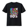 90s outfit party and theme costume for men women T Shirt vintage Washed Casual fashion Stretched Soft Unisex Breathable Stylish