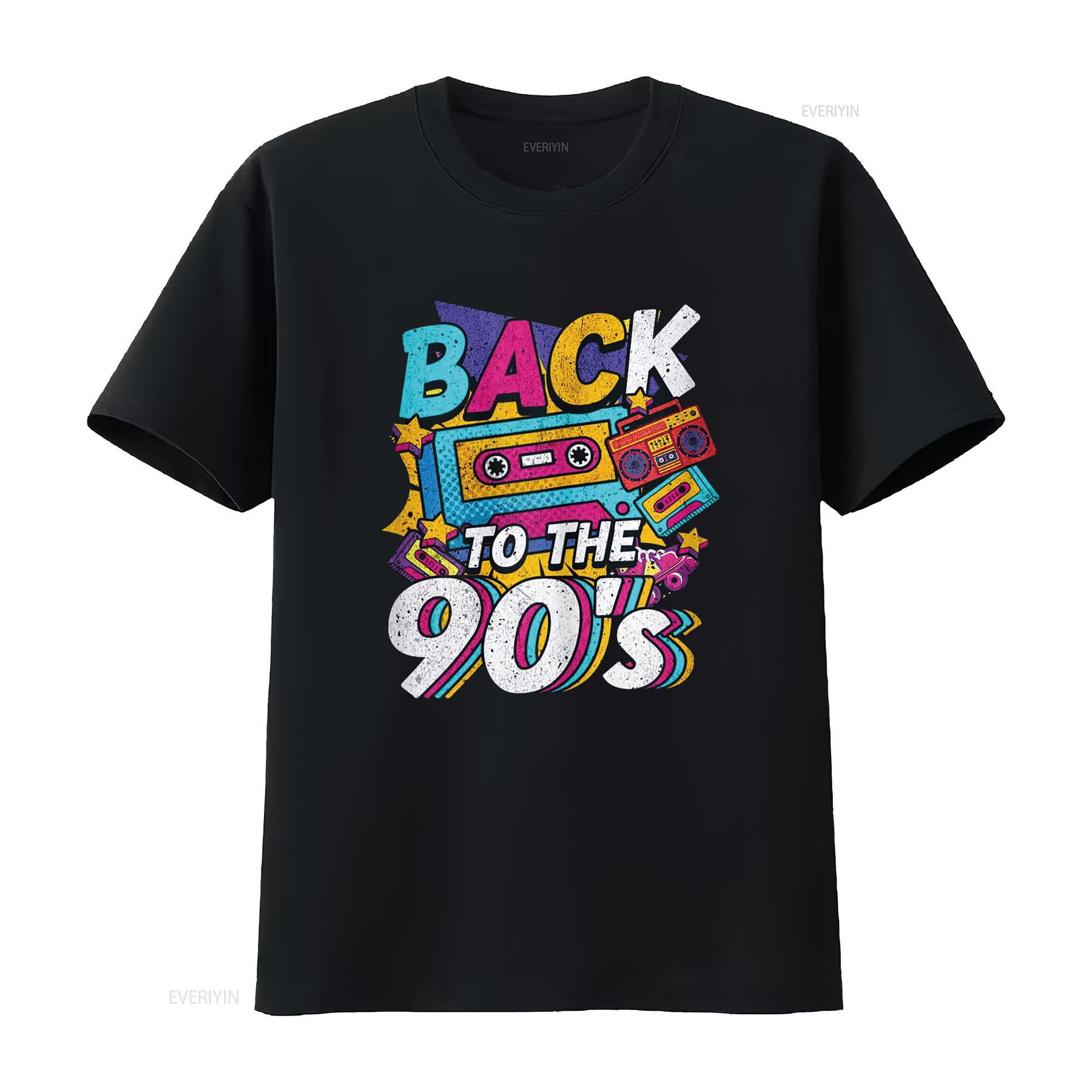 

90s outfit party and theme costume for men women T Shirt vintage Washed Casual fashion Stretched Soft Unisex Breathable Stylish 4XL
